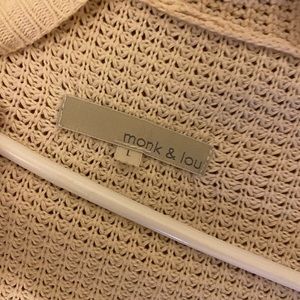 Open front knit Monk & Lou cardigan